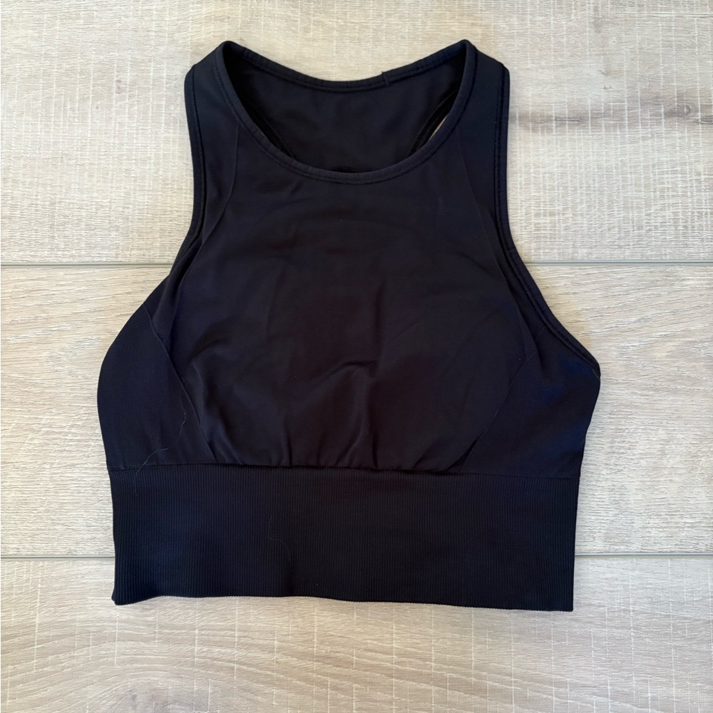 Lululemon ebb to train longline sports bra size 4
